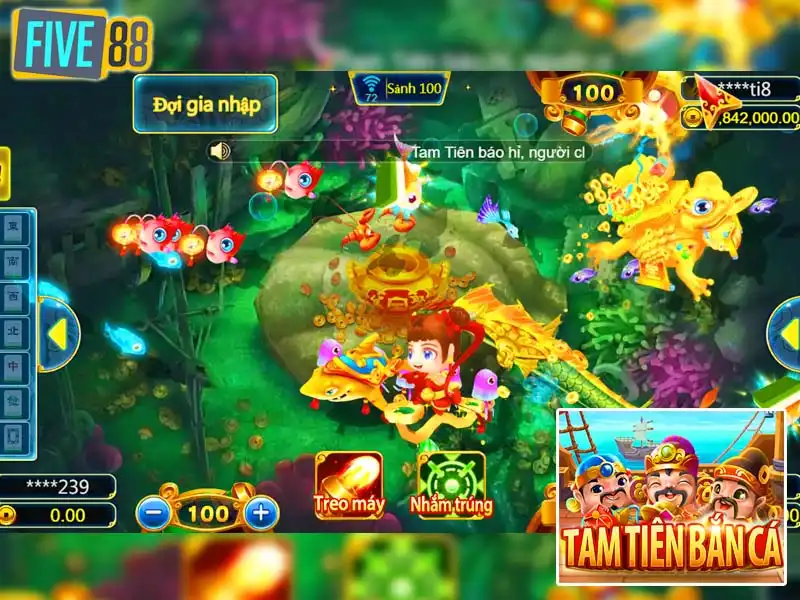 Một số lưu ý để thắng xu khi chơi Tam tiên bắn cá